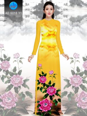 Vải áo dài Hoa Mẫu Đơn thiết kế 2019 AD 6018 37 1568615681 740 Vai ao dai Hoa Mau Don thiet ke 2019 AD