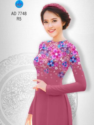 Vải áo dài Hoa in 3D thiết kế 2019 AD 7748 27 1568616172 297 Vai ao dai Hoa in 3D thiet ke 2019 AD
