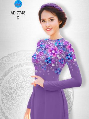 Vải áo dài Hoa in 3D thiết kế 2019 AD 7748 22 1568616172 371 Vai ao dai Hoa in 3D thiet ke 2019 AD