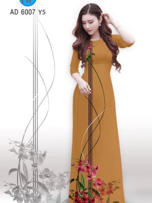 Vải áo dài Hoa Lan thiết kế 2019 AD 6007 22 1568616395 734 Vai ao dai Hoa Lan thiet ke 2019 AD 6007