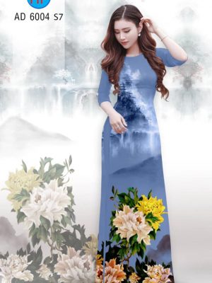 Vải áo dài hoa cẩm chướng kiểu mới AD 6004 22 1568617170 535 Vai ao dai hoa cam chuong kieu moi AD 6004