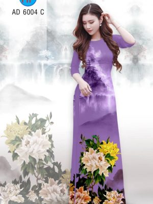 Vải áo dài hoa cẩm chướng kiểu mới AD 6004 35 1568617172 549 Vai ao dai hoa cam chuong kieu moi AD 6004