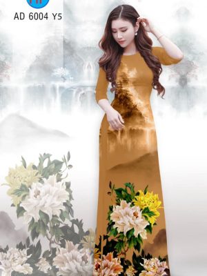 Vải áo dài hoa cẩm chướng kiểu mới AD 6004 37 1568617172 911 Vai ao dai hoa cam chuong kieu moi AD 6004