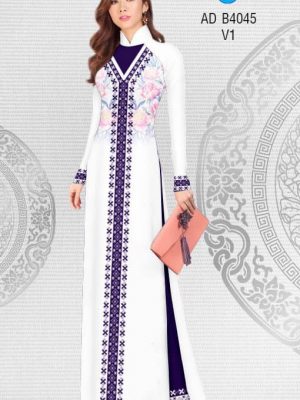 Vải áo dài Hoa văn in 3D thiết kế 2019 AD B4045 34 1568617287 474 Vai ao dai Hoa van in 3D thiet ke 2019