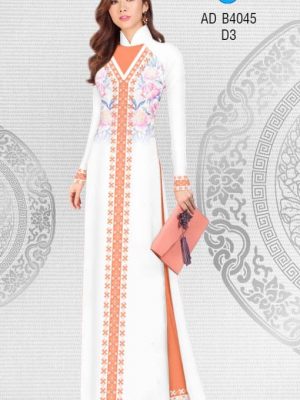 Vải áo dài Hoa văn in 3D thiết kế 2019 AD B4045 24 1568617287 598 Vai ao dai Hoa van in 3D thiet ke 2019