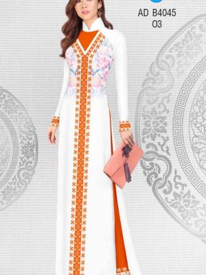 Vải áo dài Hoa văn in 3D thiết kế 2019 AD B4045 26 1568617287 612 Vai ao dai Hoa van in 3D thiet ke 2019