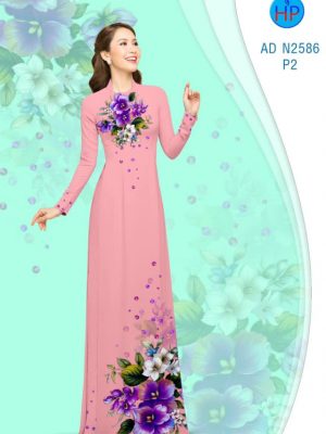 Vải áo dài Hoa tím mộng mơ mới ra AD N2586 23 1568618427 670 Vai ao dai Hoa tim mong mo moi ra AD