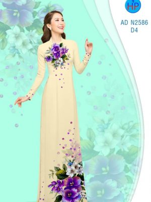 Vải áo dài Hoa tím mộng mơ mới ra AD N2586 34 1568618428 454 Vai ao dai Hoa tim mong mo moi ra AD