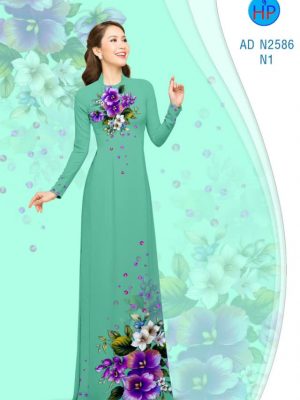 Vải áo dài Hoa tím mộng mơ mới ra AD N2586 31 1568618428 937 Vai ao dai Hoa tim mong mo moi ra AD