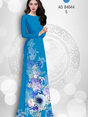 Vải áo dài Hoa Cúc hoa Hồng thiết kế 2019 AD B4044 31 1568618726 444 Vai ao dai Hoa Cuc hoa Hong thiet ke 2019