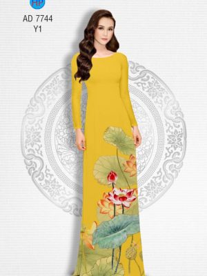 Vải áo dài hoa Sen mới ra AD 7744 34 1568619820 156 Vai ao dai hoa Sen moi ra AD 7744