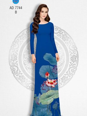 Vải áo dài hoa Sen mới ra AD 7744 33 1568619820 639 Vai ao dai hoa Sen moi ra AD 7744