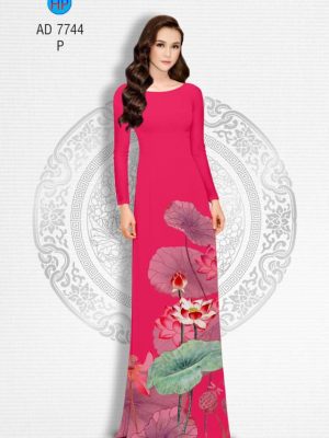 Vải áo dài hoa Sen mới ra AD 7744 27 1568619820 70 Vai ao dai hoa Sen moi ra AD 7744
