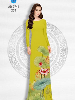 Vải áo dài hoa Sen mới ra AD 7744 35 1568619821 558 Vai ao dai hoa Sen moi ra AD 7744