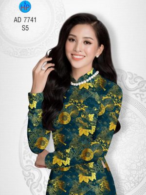 Vải áo dài Hoa in 3D giả gấm kiểu mới AD 7741 21 1568619920 373 Vai ao dai Hoa in 3D gia gam kieu moi