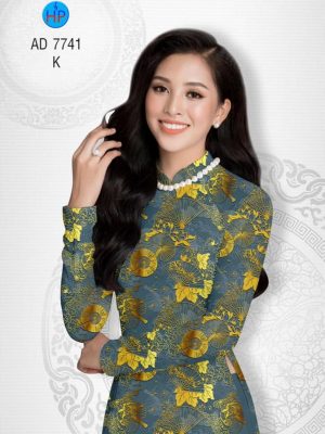 Vải áo dài Hoa in 3D giả gấm kiểu mới AD 7741 26 1568619920 480 Vai ao dai Hoa in 3D gia gam kieu moi