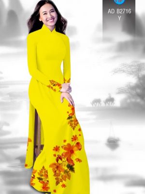 Vải áo dài Hoa vàng mùa thu mới ra AD B2716 28 1568703417 324 Vai ao dai Hoa vang mua thu moi ra AD