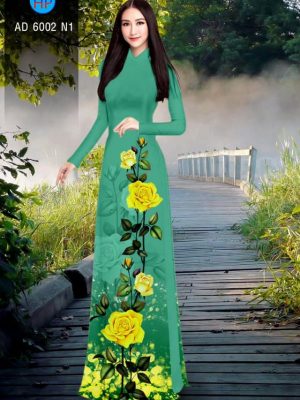 Vải áo dài Hoa hồng vàng thiết kế 2019 AD 6002 22 1568704915 405 Vai ao dai Hoa hong vang thiet ke 2019 AD