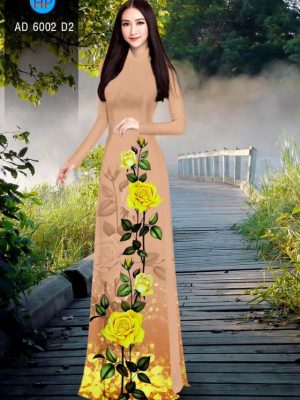 Vải áo dài Hoa hồng vàng thiết kế 2019 AD 6002 26 1568704916 104 Vai ao dai Hoa hong vang thiet ke 2019 AD
