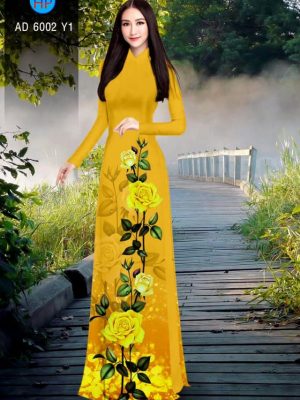 Vải áo dài Hoa hồng vàng thiết kế 2019 AD 6002 24 1568704916 80 Vai ao dai Hoa hong vang thiet ke 2019 AD