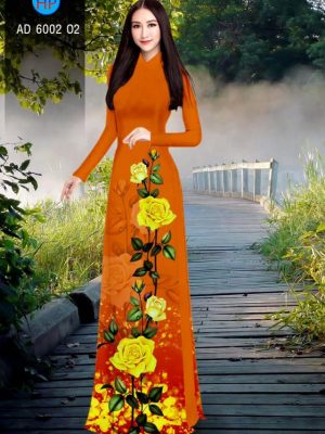 Vải áo dài Hoa hồng vàng thiết kế 2019 AD 6002 28 1568704916 926 Vai ao dai Hoa hong vang thiet ke 2019 AD