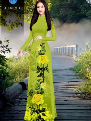 Vải áo dài Hoa hồng vàng thiết kế 2019 AD 6002 33 1568704917 363 Vai ao dai Hoa hong vang thiet ke 2019 AD