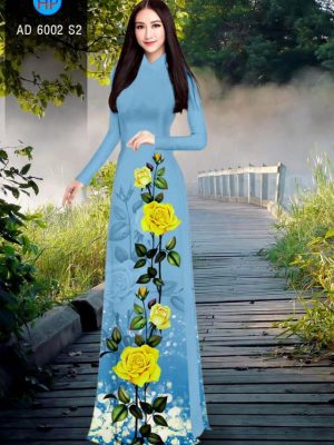 Vải áo dài Hoa hồng vàng thiết kế 2019 AD 6002 37 1568704917 369 Vai ao dai Hoa hong vang thiet ke 2019 AD