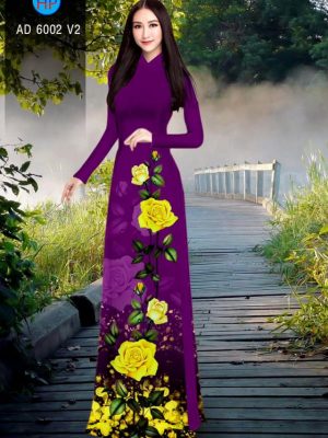 Vải áo dài Hoa hồng vàng thiết kế 2019 AD 6002 35 1568704917 644 Vai ao dai Hoa hong vang thiet ke 2019 AD