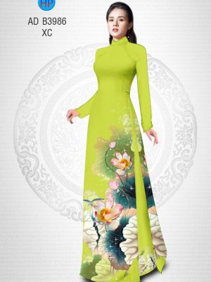 Vải áo dài hoa Sen thiết kế 2019 AD B3986 23 1568705196 767 Vai ao dai hoa Sen thiet ke 2019 AD B3986