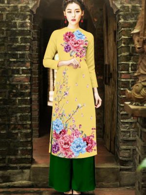 Vải áo dài hoa trên dưới thiết kế 2019 AD TTADK 2716 21 1568705890 276 Vai ao dai hoa tren duoi thiet ke 2019 AD