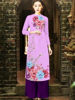 Vải áo dài hoa trên dưới thiết kế 2019 AD TTADK 2716 20 1568705890 438 Vai ao dai hoa tren duoi thiet ke 2019 AD