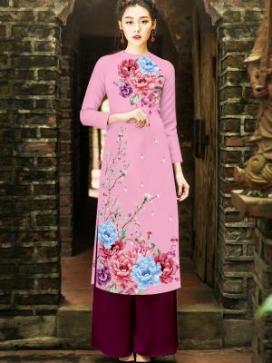 Vải áo dài hoa trên dưới thiết kế 2019 AD TTADK 2716 18 1568705890 726 Vai ao dai hoa tren duoi thiet ke 2019 AD