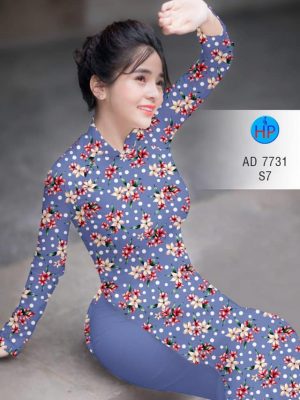 Vải áo dài Hoa và bi kiểu mới AD 7731 23 1568707308 853 Vai ao dai Hoa va bi kieu moi AD 7731