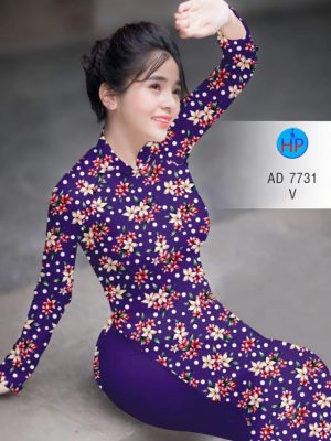 Vải áo dài Hoa và bi kiểu mới AD 7731 28 1568707309 369 Vai ao dai Hoa va bi kieu moi AD 7731