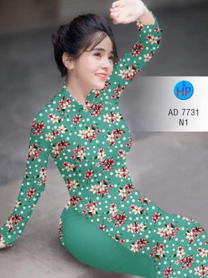 Vải áo dài Hoa và bi kiểu mới AD 7731 31 1568707309 767 Vai ao dai Hoa va bi kieu moi AD 7731