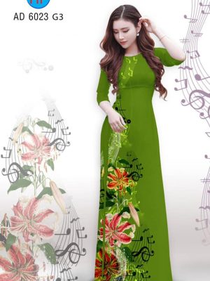 Vải áo dài Môn Nhạc và hoa Ly mới ra AD 6023 20 1568791771 329 Vai ao dai Mon Nhac va hoa Ly moi ra
