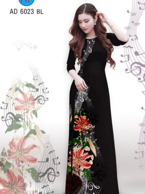 Vải áo dài Môn Nhạc và hoa Ly mới ra AD 6023 24 1568791771 613 Vai ao dai Mon Nhac va hoa Ly moi ra