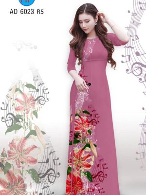 Vải áo dài Môn Nhạc và hoa Ly mới ra AD 6023 29 1568791771 71 Vai ao dai Mon Nhac va hoa Ly moi ra