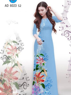 Vải áo dài Môn Nhạc và hoa Ly mới ra AD 6023 26 1568791771 82 Vai ao dai Mon Nhac va hoa Ly moi ra