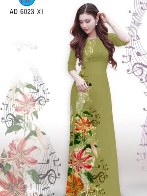 Vải áo dài Môn Nhạc và hoa Ly mới ra AD 6023 30 1568791771 969 Vai ao dai Mon Nhac va hoa Ly moi ra