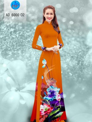 Vải áo dài hoa Sen kiểu mới AD 6000 30 1568791938 884 Vai ao dai hoa Sen kieu moi AD 6000