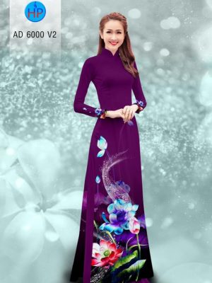 Vải áo dài hoa Sen kiểu mới AD 6000 33 1568791938 918 Vai ao dai hoa Sen kieu moi AD 6000