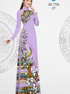 Vải áo dài Hoa in 3D kiểu mới AD 7755 32 1568793348 217 Vai ao dai Hoa in 3D kieu moi AD 7755