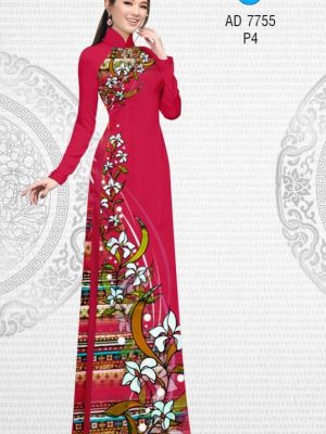 Vải áo dài Hoa in 3D kiểu mới AD 7755 29 1568793348 924 Vai ao dai Hoa in 3D kieu moi AD 7755