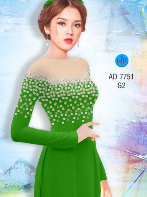 Vải áo dài Ngọc chấm bi kiểu mới AD 7751 21 1568793690 388 Vai ao dai Ngoc cham bi kieu moi AD 7751