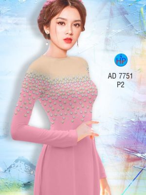 Vải áo dài Ngọc chấm bi kiểu mới AD 7751 27 1568793691 267 Vai ao dai Ngoc cham bi kieu moi AD 7751