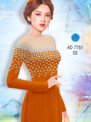 Vải áo dài Ngọc chấm bi kiểu mới AD 7751 23 1568793691 775 Vai ao dai Ngoc cham bi kieu moi AD 7751