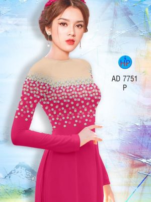 Vải áo dài Ngọc chấm bi kiểu mới AD 7751 31 1568793692 553 Vai ao dai Ngoc cham bi kieu moi AD 7751