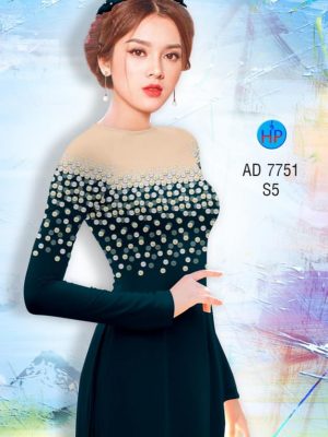 Vải áo dài Ngọc chấm bi kiểu mới AD 7751 29 1568793692 764 Vai ao dai Ngoc cham bi kieu moi AD 7751