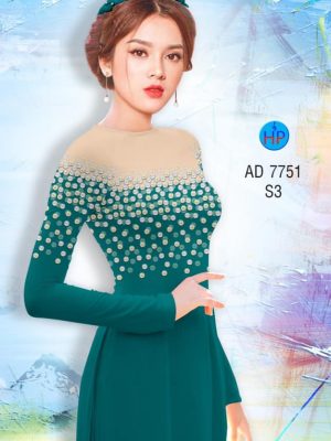 Vải áo dài Ngọc chấm bi kiểu mới AD 7751 30 1568793692 801 Vai ao dai Ngoc cham bi kieu moi AD 7751